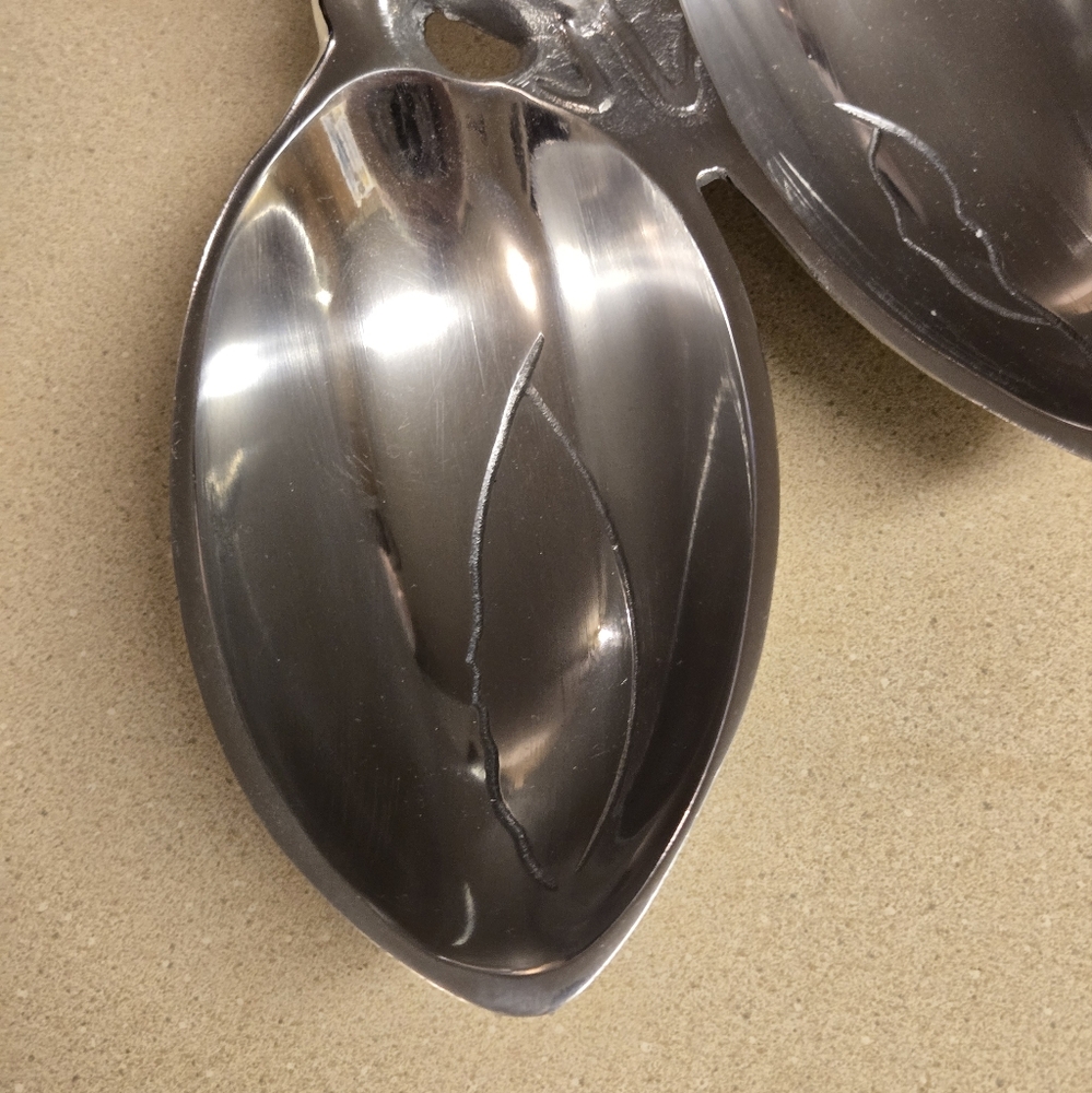 Lobster silver toned metal candy dish - Picture 2 of 11